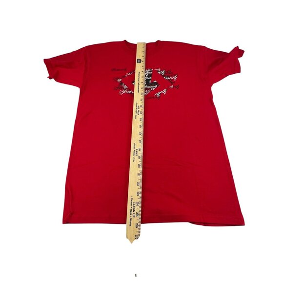 Over The Limit Red Graphic Over the Limit T-Shirt Mens S 100% Cotton Casual Crew - Picture 8 of 13